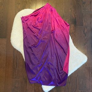 bNWT Le Chateau ombré pink purple one shoulder